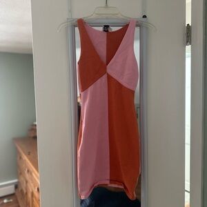 Princess Polly Pink&Orange Dress M/L